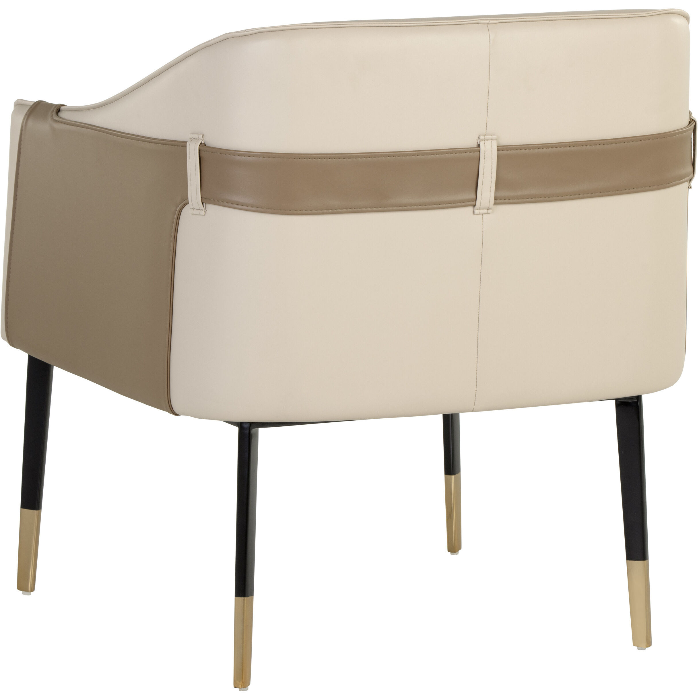 Carter Napa Beige / Napa Tan Lounge Chair